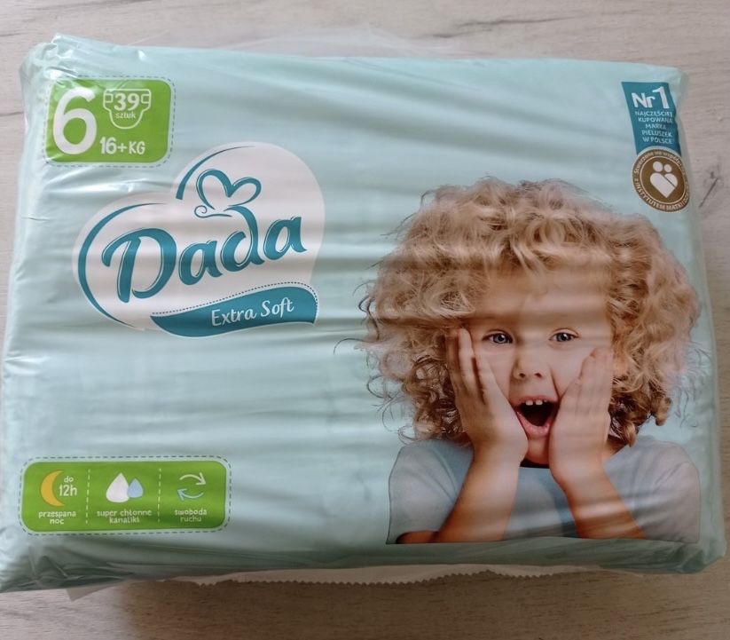 Памперси підгузки Dada Extra soft 4, 5, 6