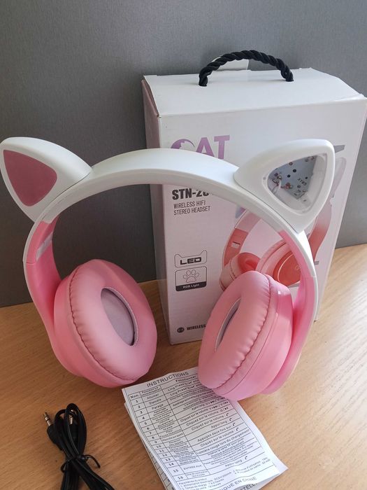 Навушники геймерські бездротові та дротові