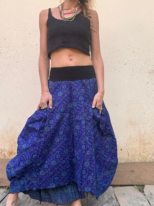 Spódnica długa ciepła maxi