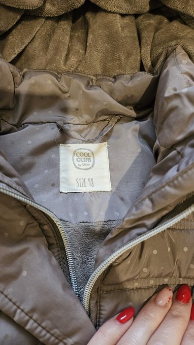 Kurtka zimowa dziewczęca 98