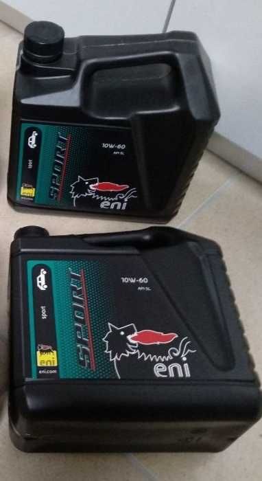 Oleo Castrol Edge 10w60 / Óleo Agip Racing Eni Sport 10w60