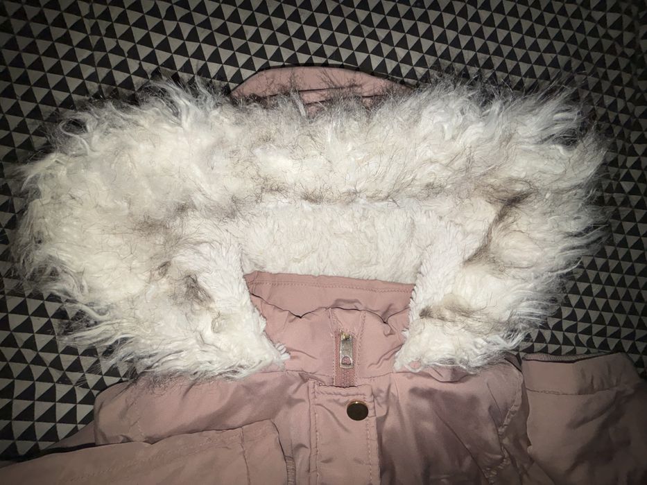 Зимова парка для дівчинки 8-10 років