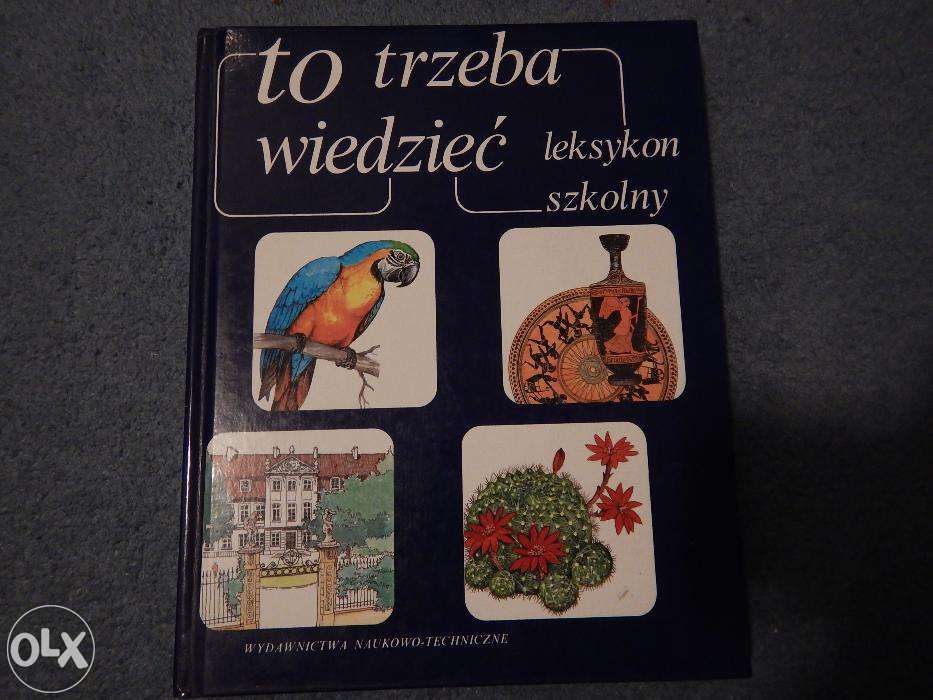 To trzeba wiedzieć - leksykon szkolny