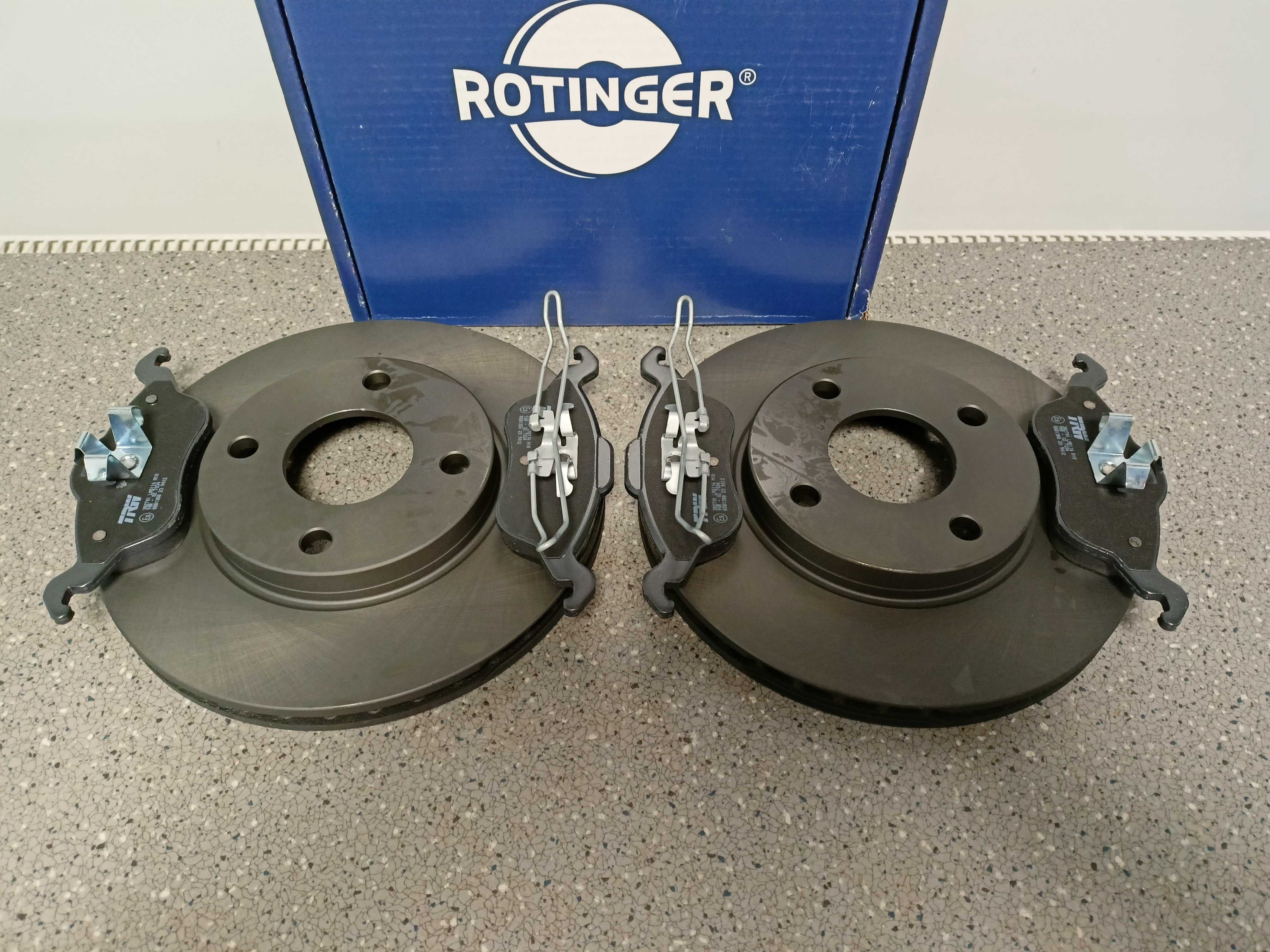Ford Focus MK1 98-04 Tarcze hamulcowe przód+klocki kpl.>