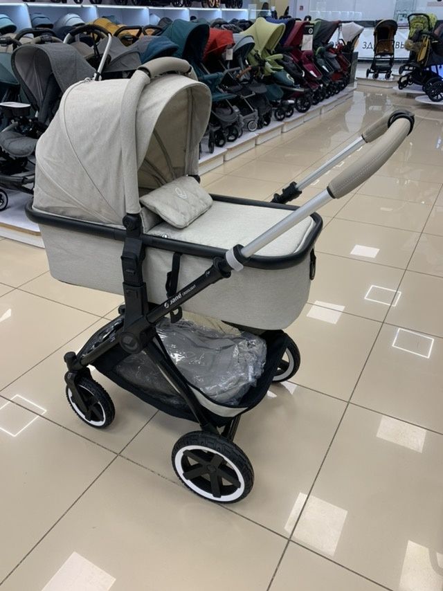 Універсальний візок Jane Crosslight + люлька Micro Pro U05 Сірий