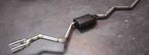 Linha inox BMW E81/7 com panela STC de válvula (usada)