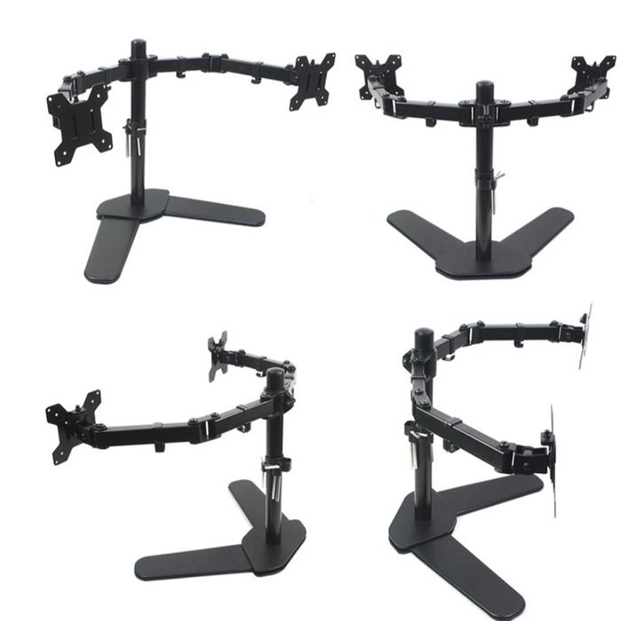 Suporte duplo para monitores . Novo . Embalado . Entrega imediata