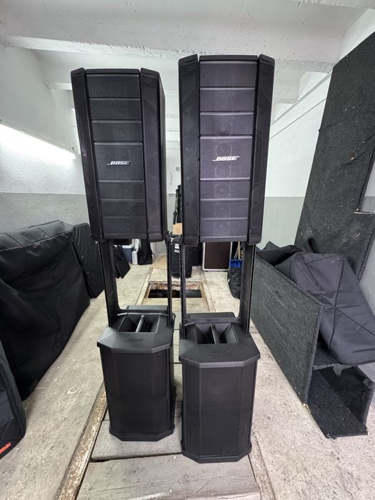 Bose F1 + Bose F 812 + pokrowce i kable