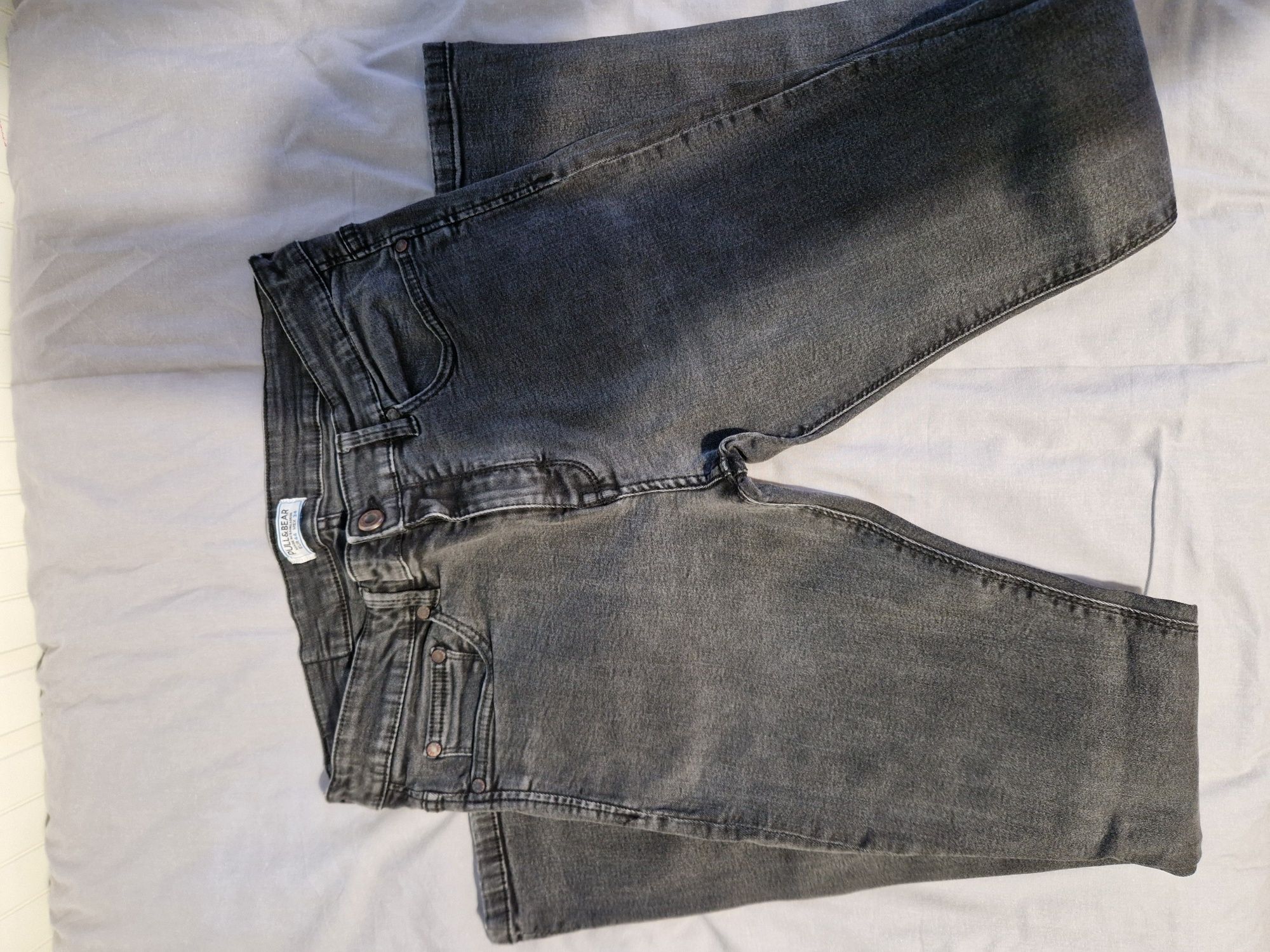 Calças ganga skinny Pull&Bear