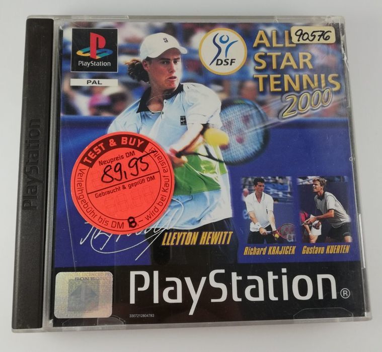 Stara gra kolekcjna konsole PlayStation 1 All Star Tennis 2000 ps1 psx