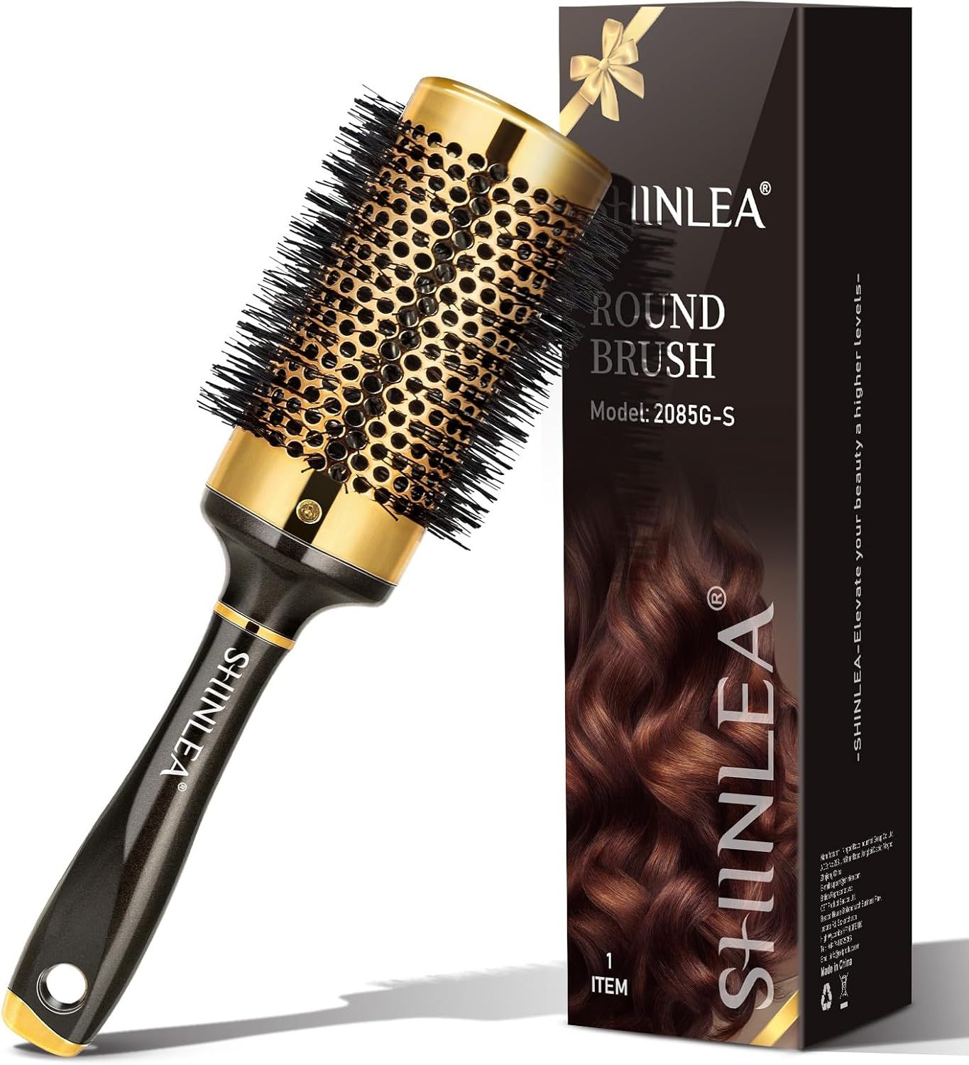 shinlea szczotka do włosów stylizacja i suszenie 53mm model 2085g-s