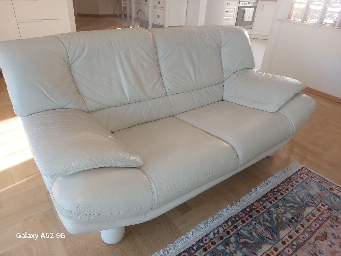 Sofa KLER  skórzana 3 szt