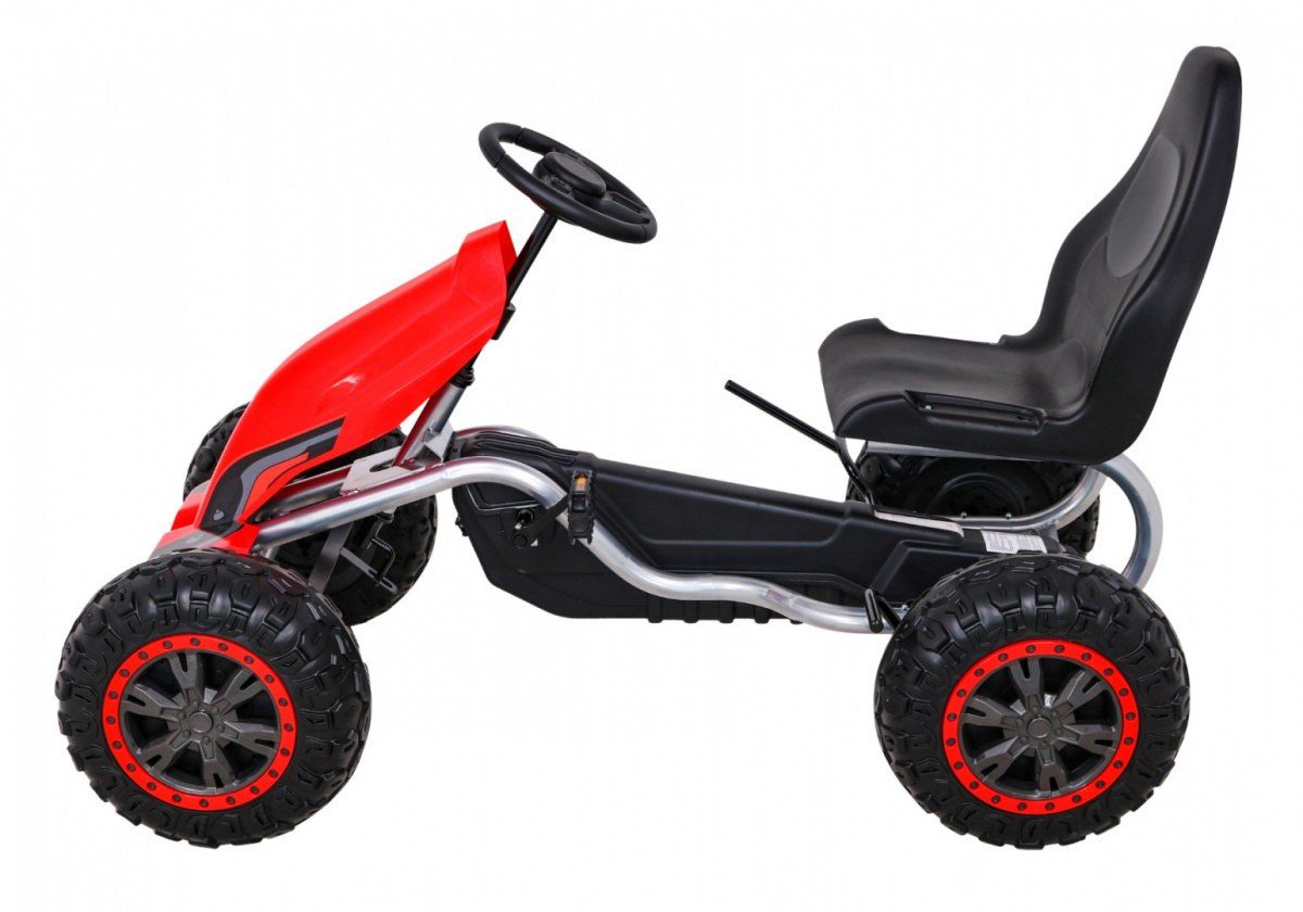 +Max 100KG  +Ham Ręczny quad Gokart na pedały dla dzieci STRONG
