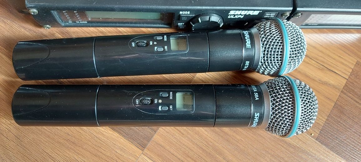 Радіомікрофони shure ulpx24D shure beta58A