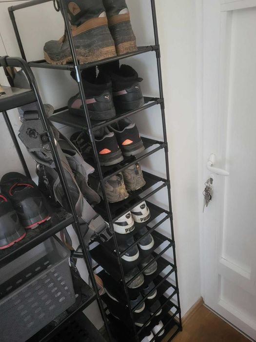 Wysoki organizer pudełka przechowywanie 10 poziomów wąski