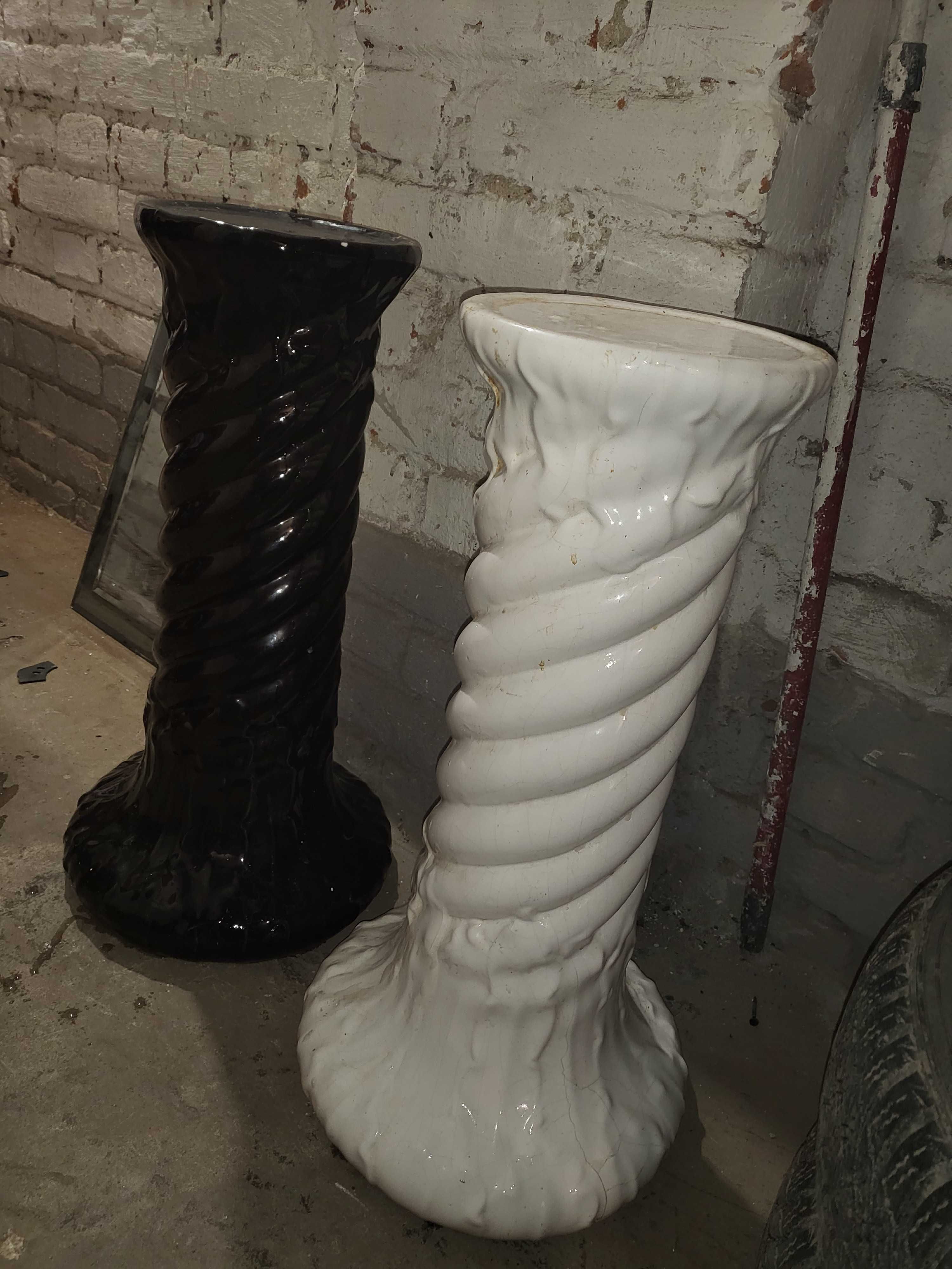 Kolumna ceramiczna np pod kwiatka.