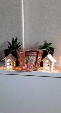 Свічка ароматична Bartek Candles. Арома свеча Sweet home в стекле.