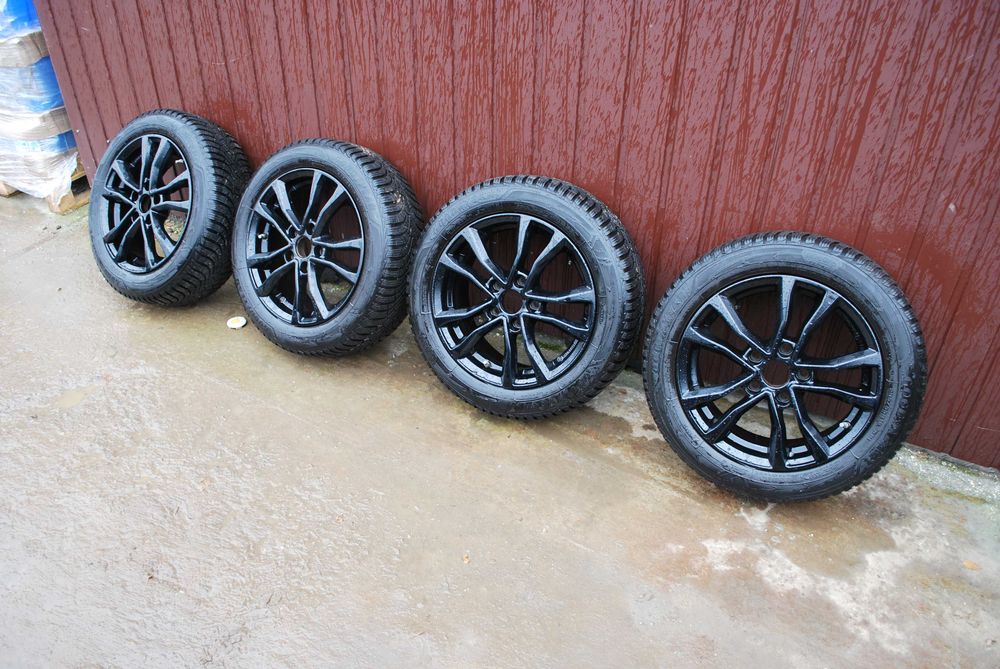 Koła 205/55 R16 5x114.3 Alufelgi + opony zimowe Kia Mazda 6,5Jx16 TPMS