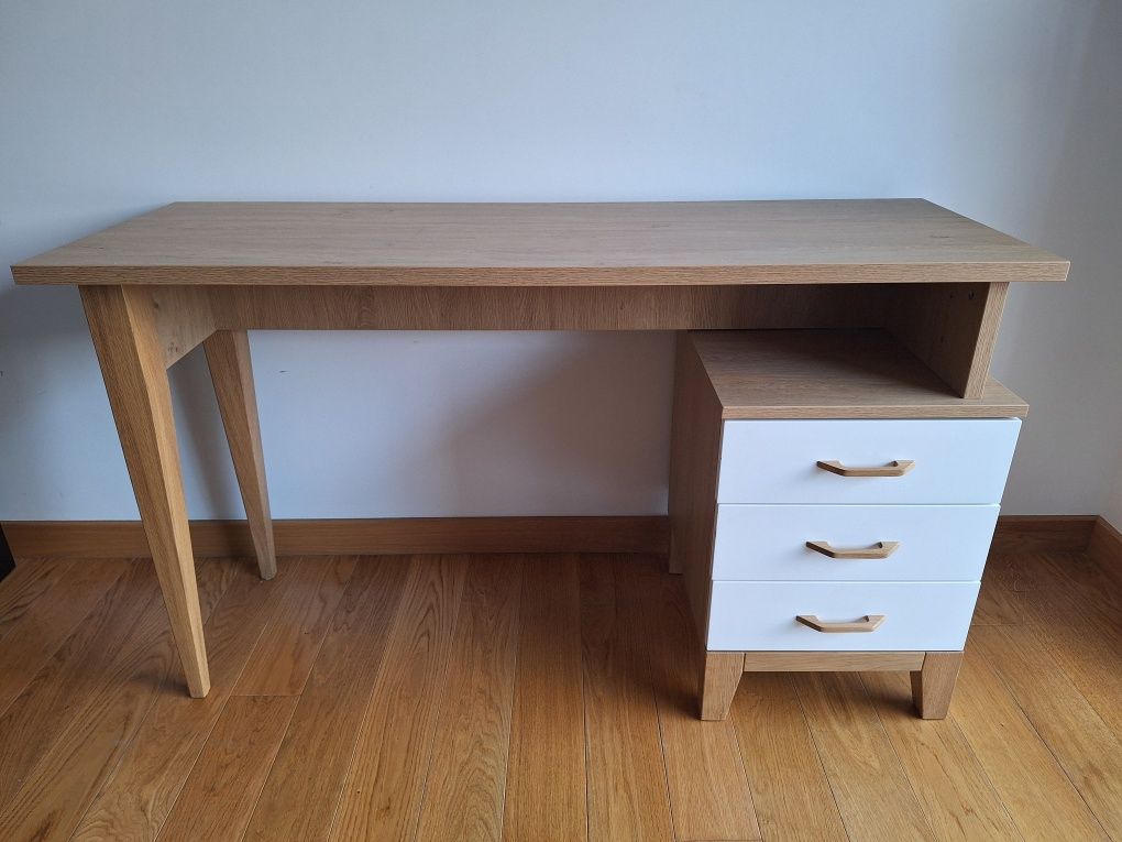 Biurko Meblik Scandi Oak 130 x 45 cm