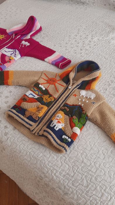 Sweterki peruwiańskie 2-3 lata