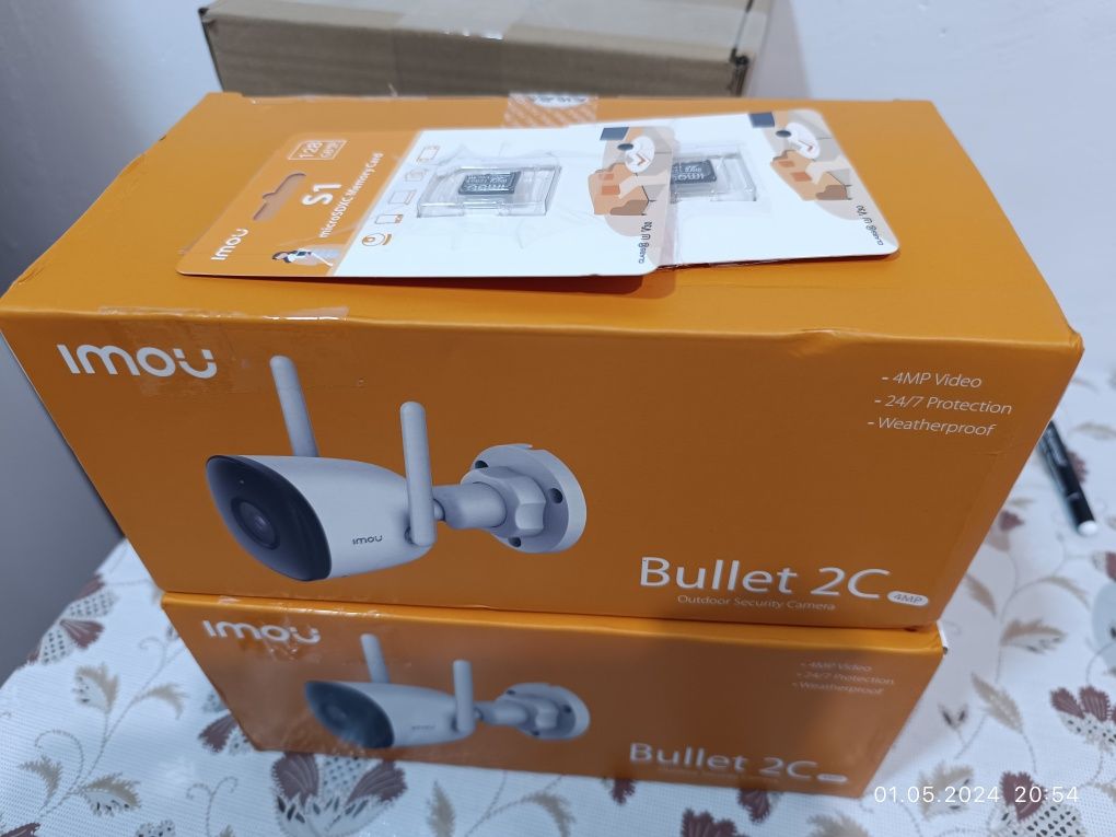 Видеокамера Imou Bullet 2C 4\5 Mp,  IPC-F42P•НОВІ•ГАРАНТІЯ•