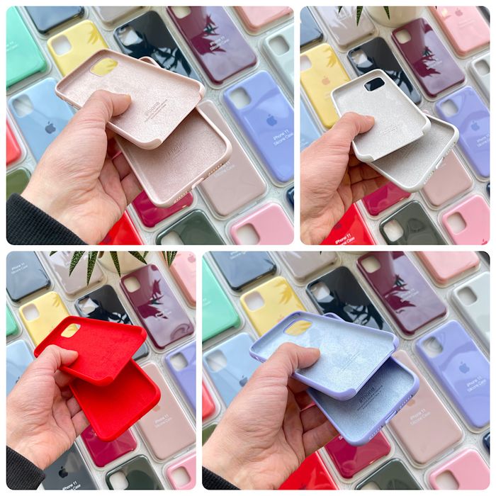 Чохол Silicone case для iPhone 11 та інші моделі | Чехол на Айфон 11
