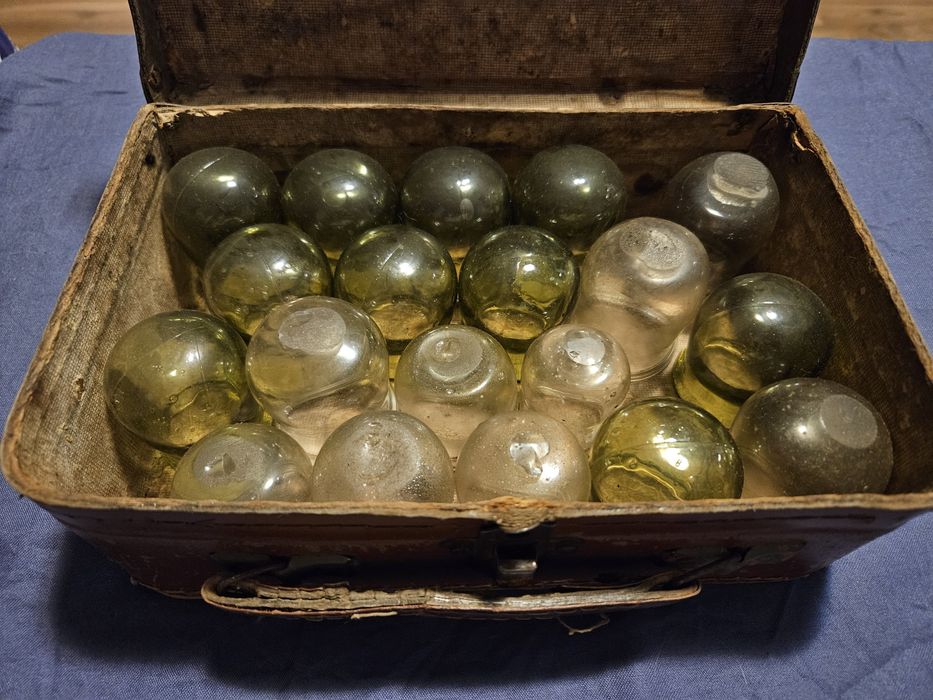 Bańki szklane lekarskie