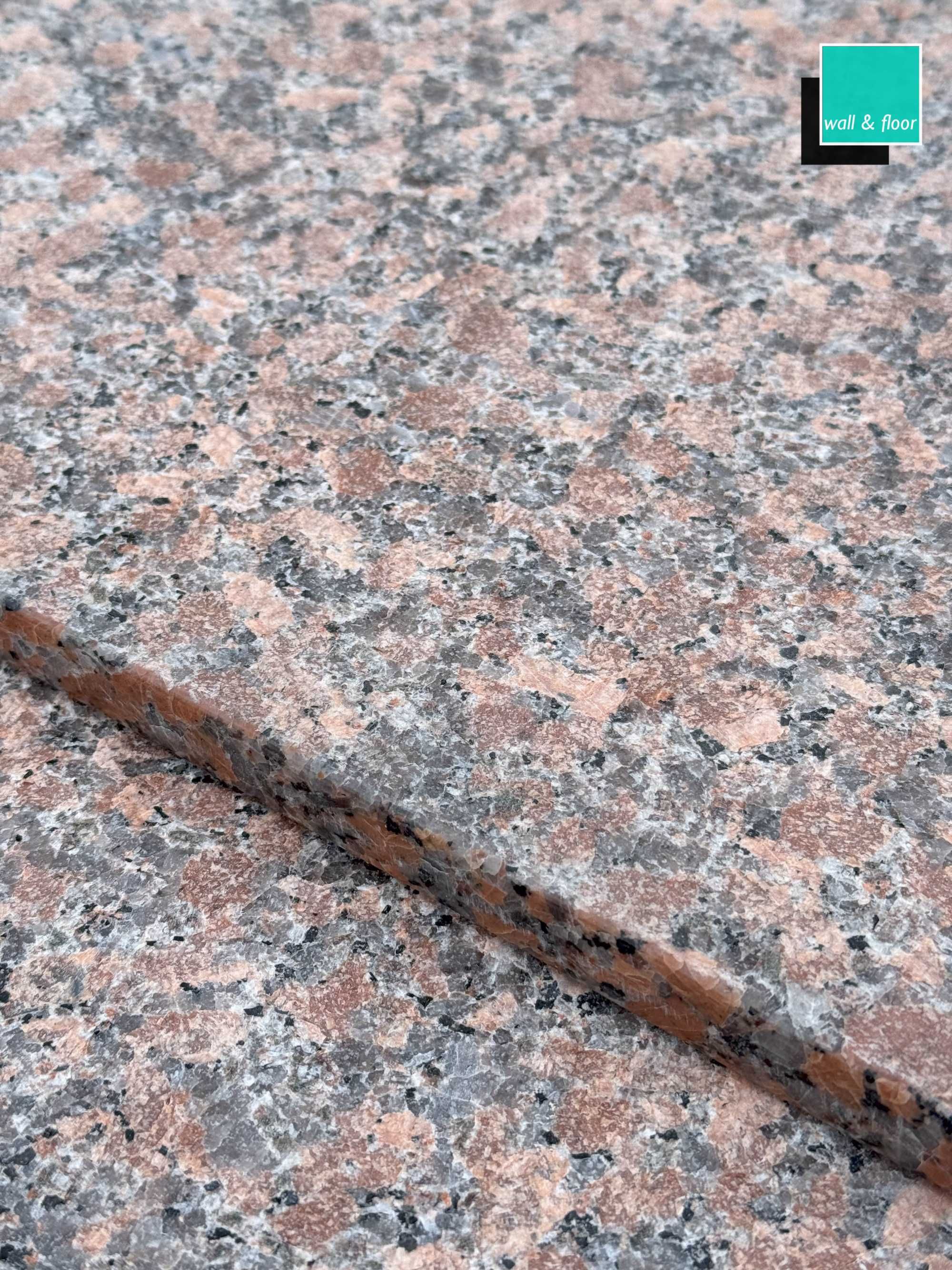 Płytka Granitowa Czerwona Płomieniowana Maple Red G562 60X60X2 Taras
