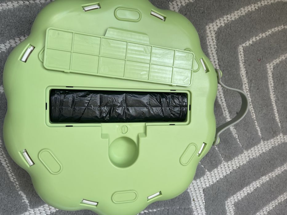 Дорожній складаний горщик новий+чохол та рулон пакетів