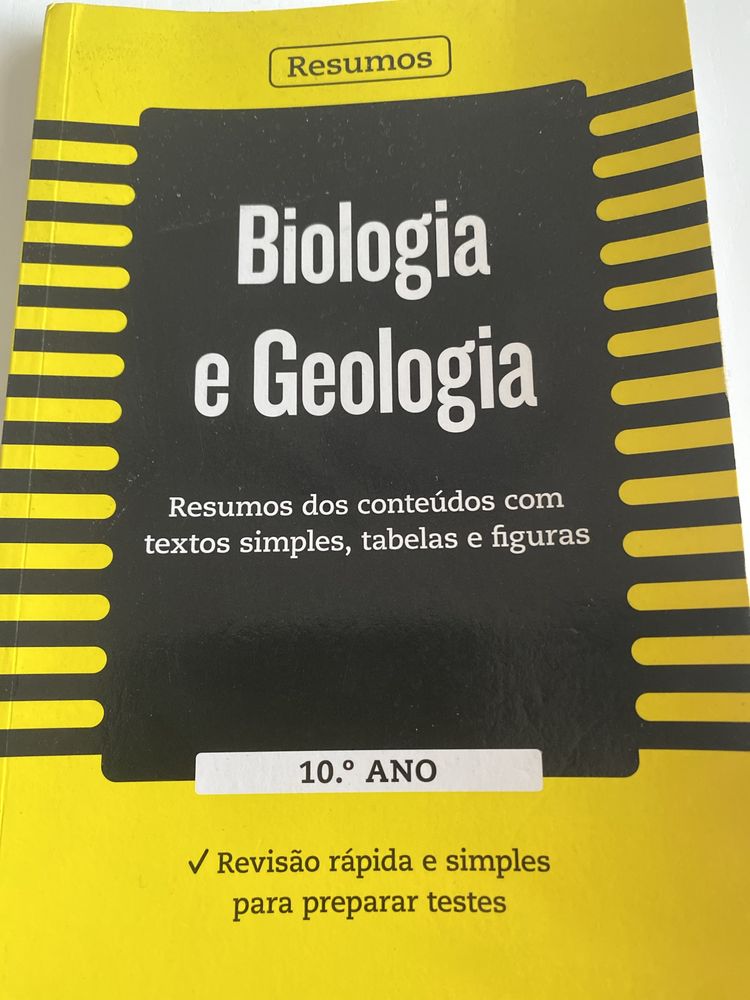 Livro de resumos bio e geo