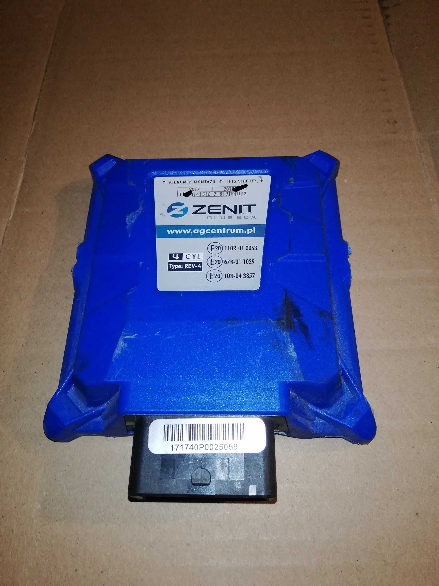 ZENIT blue box 4cyl sterownik komputer LPG