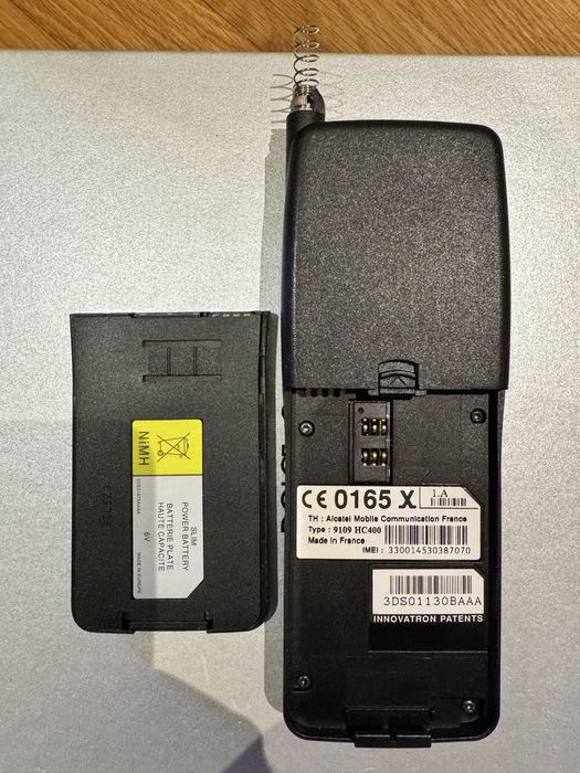 Alcatel HC 400 usado com bateria