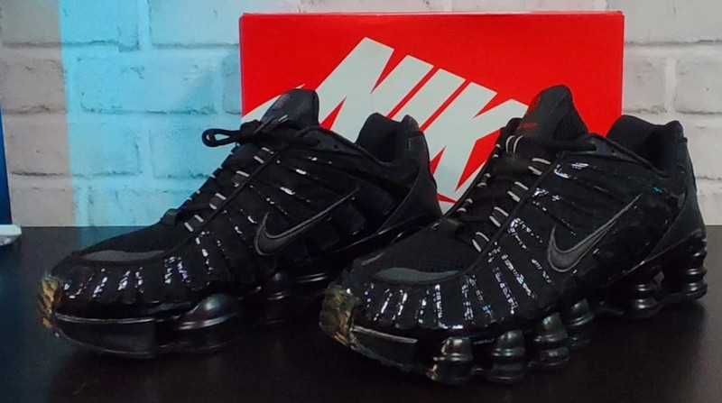 Buty meskie Mokasyny Nike_Shox_TL_black R.41