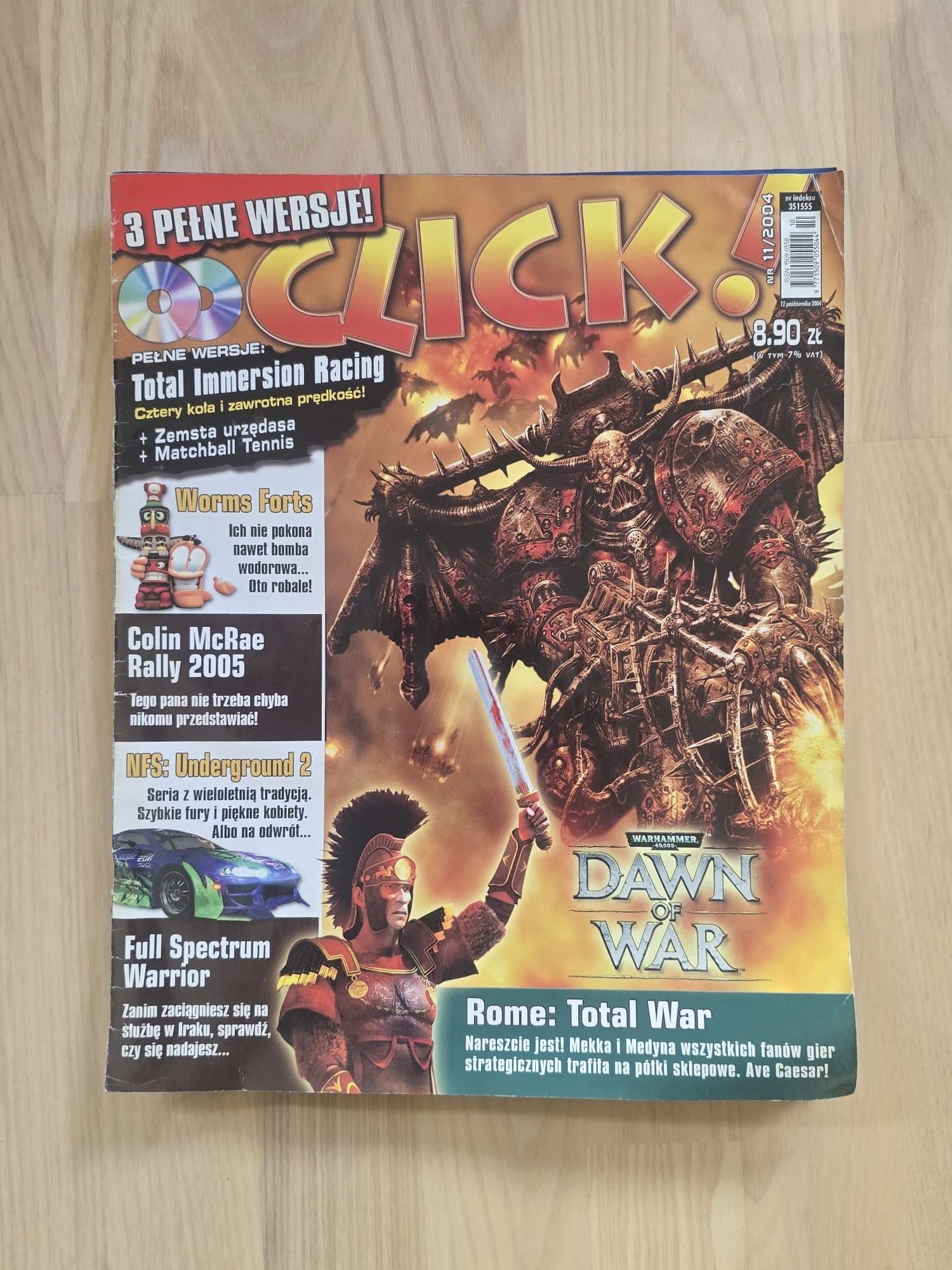Click magazyn komputerowy z lat 2001,2002,2004