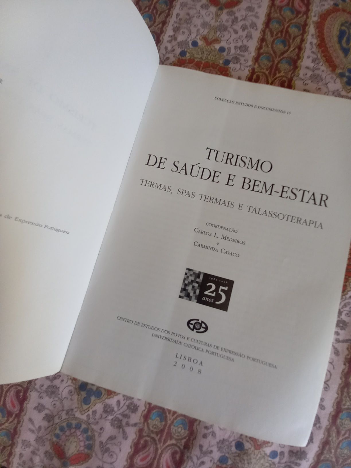 Livro de Termas Spas e Talassoterapia