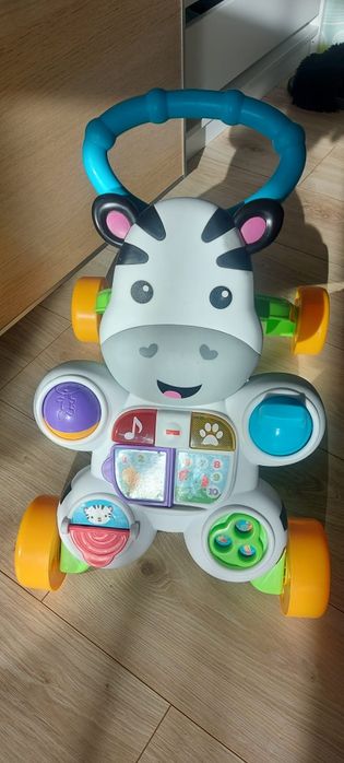 FISHER PRICE Interaktywny chodzik Zebra DPL53