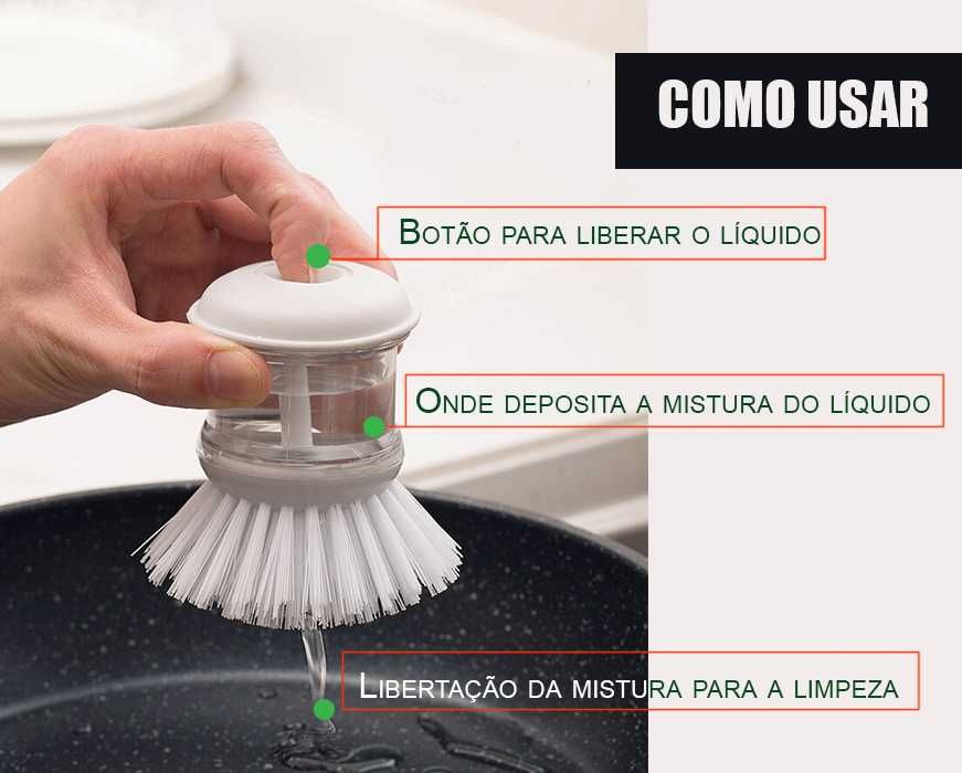 Lava louça portátil – Novo método