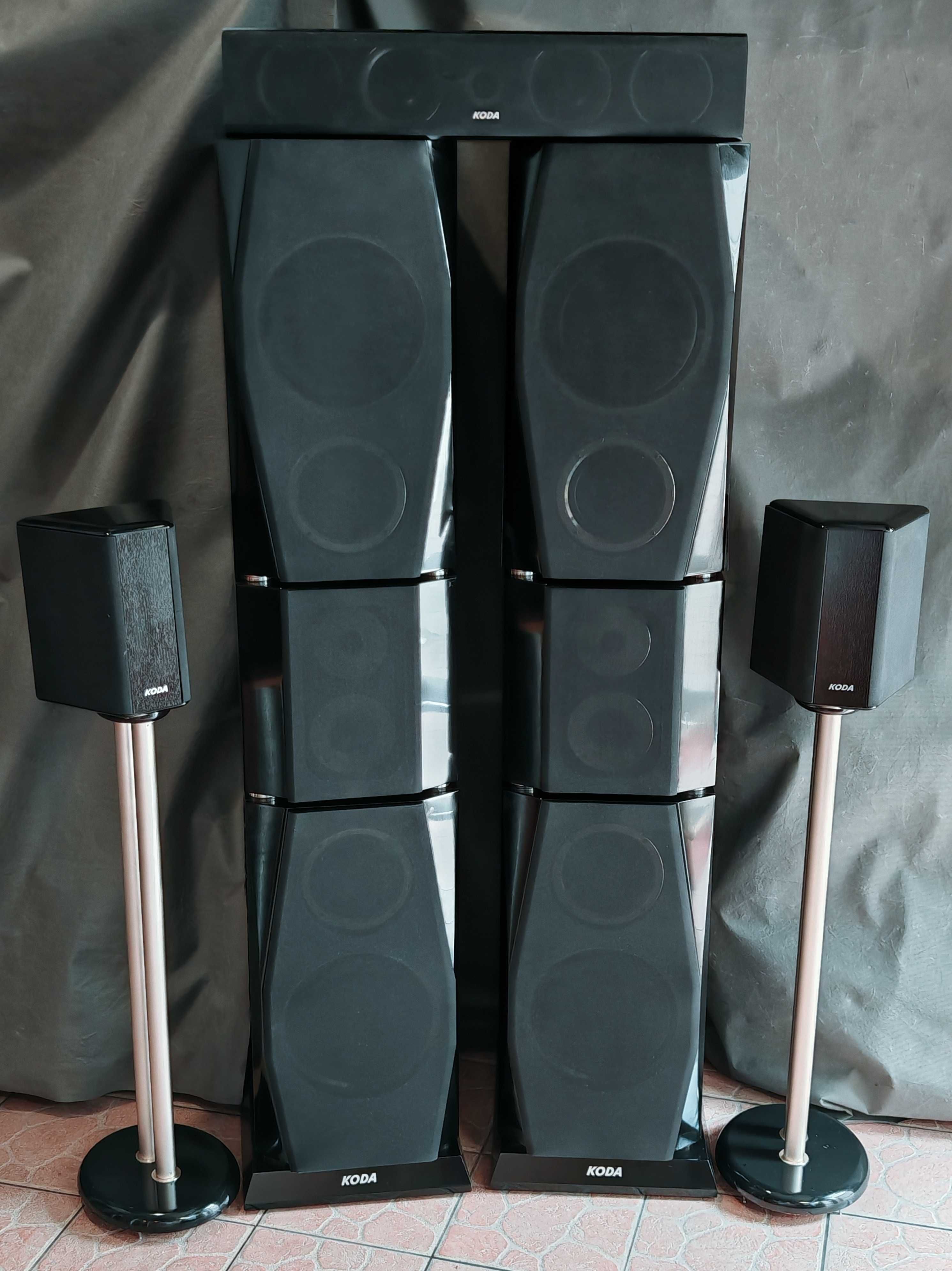 Potężny zestaw Kolumny Koda K6000S 9.0 2080W Najwyższy Flagowy Model !