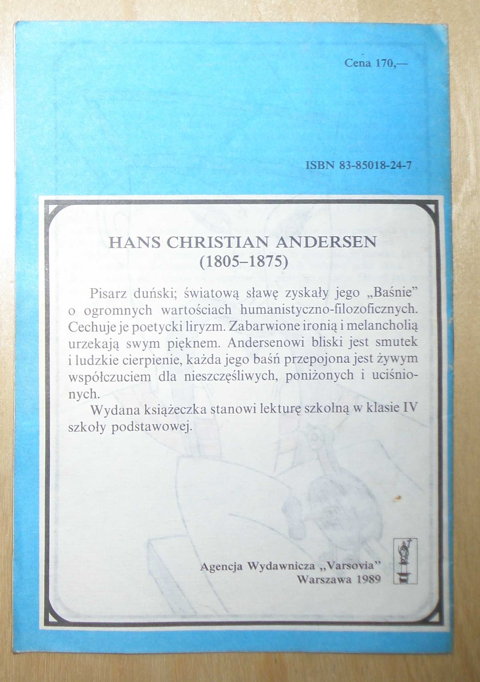 Hans Christian Andersen - Słowik