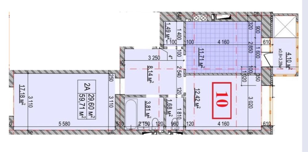 ЖК Олімп 2,квартира 60м2,860$,ліфт,газ,балкон