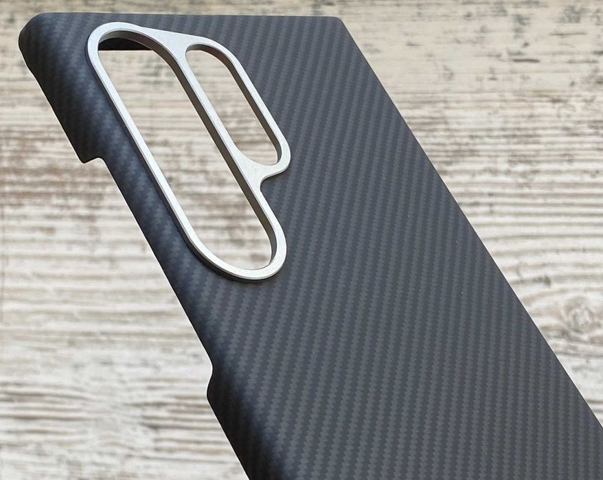 Карбоновый чехол Premium Slim Carbon для Samsung S24 Ultra, S23 Ultra