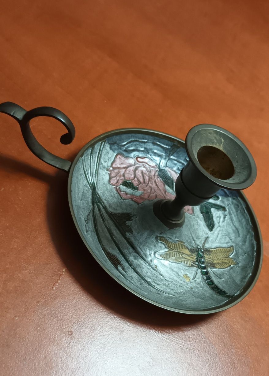 Подсвечник латунь.Винтаж