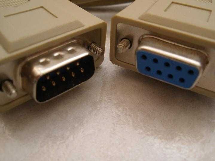 кабель COM порт DB9 шнур Serial RS-232 9 pin
