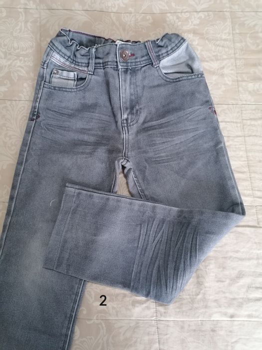 Lote de 3 calças de ganga 9-10A