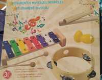 Instrumentos musicais para criança