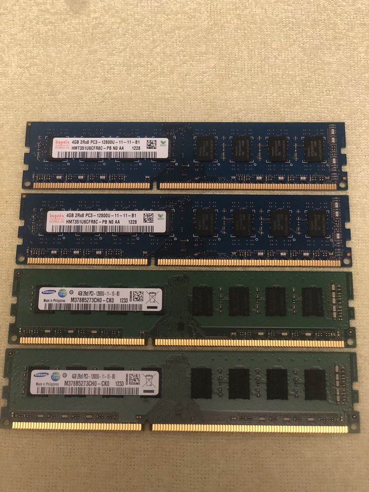 4Gb DDR3 1333/1600 Оперативная Память 4Гб для INTEL/AMD ГАРАНТИЯ!