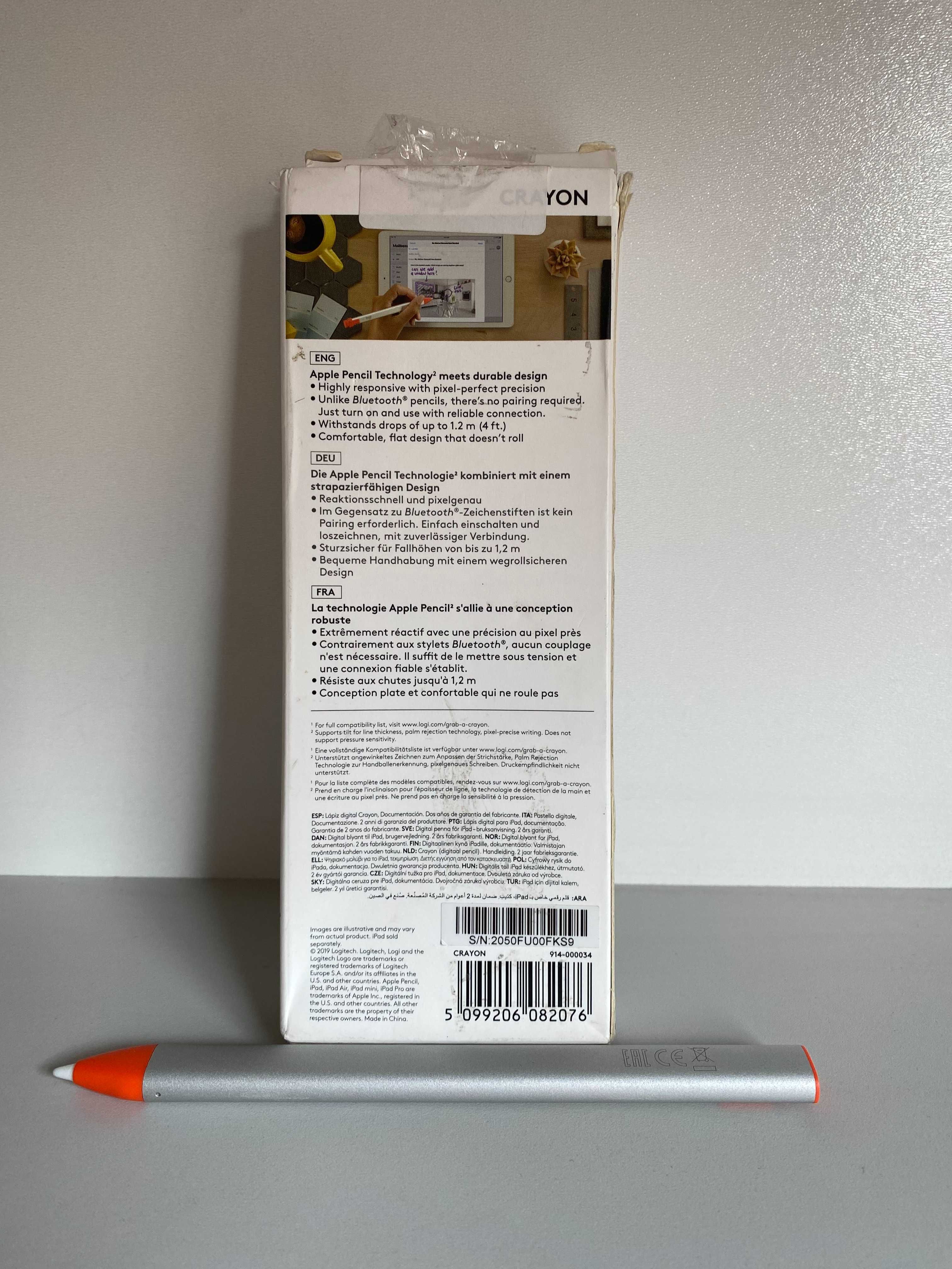 Rysik Pencil Logitech CRAYON do Apple iPad Pro Air mini po 2018
