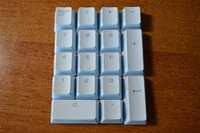 Блакитні PBT OEM кейкапи для механічних клавіатур