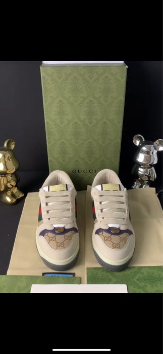 Gucci trampki roz 41 wkladka 26,5 cm