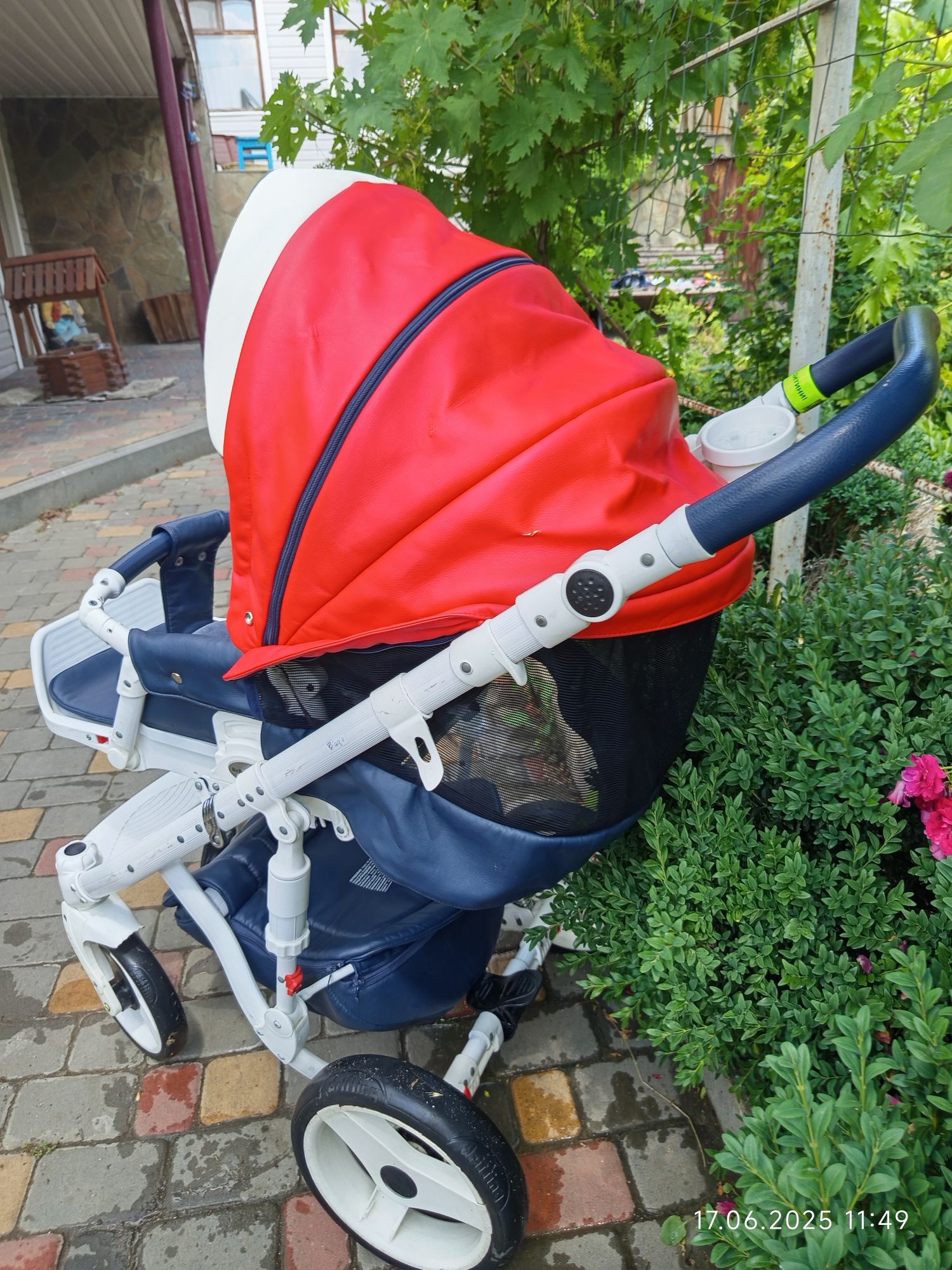Коляска два в одном bebe mobile